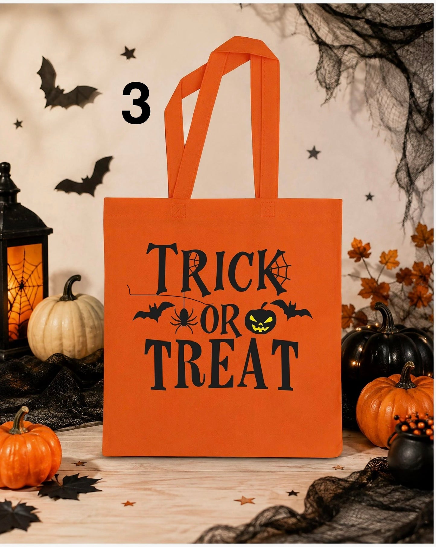 Halloween Trick-or-Treat Tote Bag