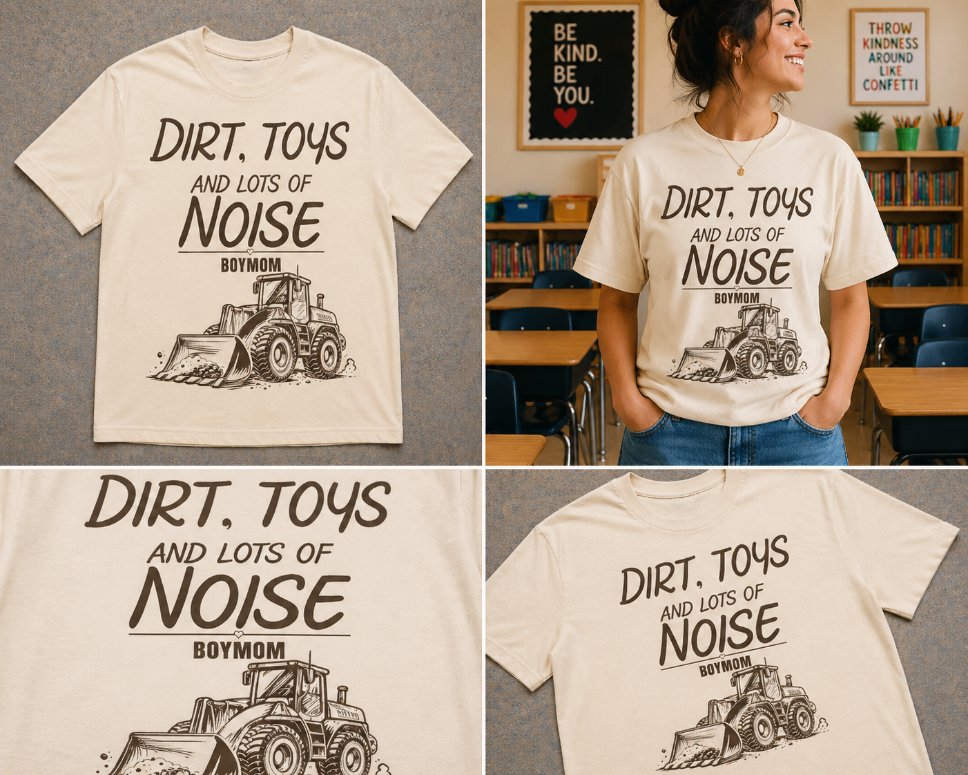 Boy Mom Life: Dirt, Toys and Lots of Noise Tee