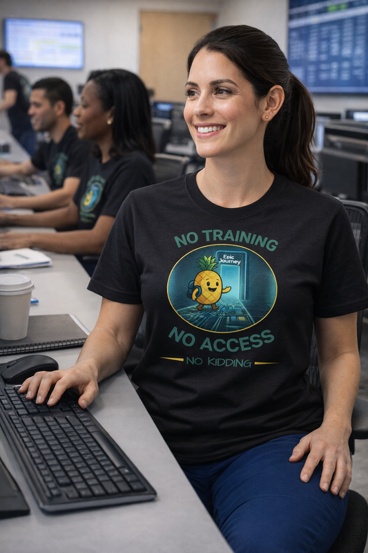 Epic Journey “No Training, No Access” T-Shirt