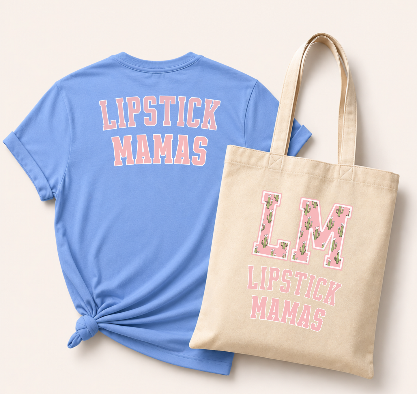 Lipstick Mamas Bundle | Tee + Canvas Tote