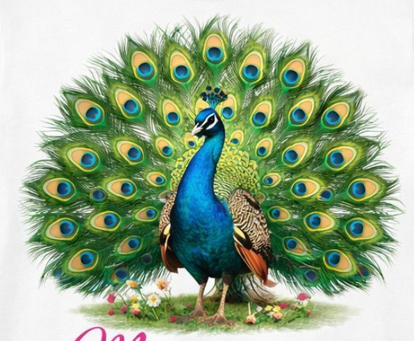 Mujeres Peacock Shirt