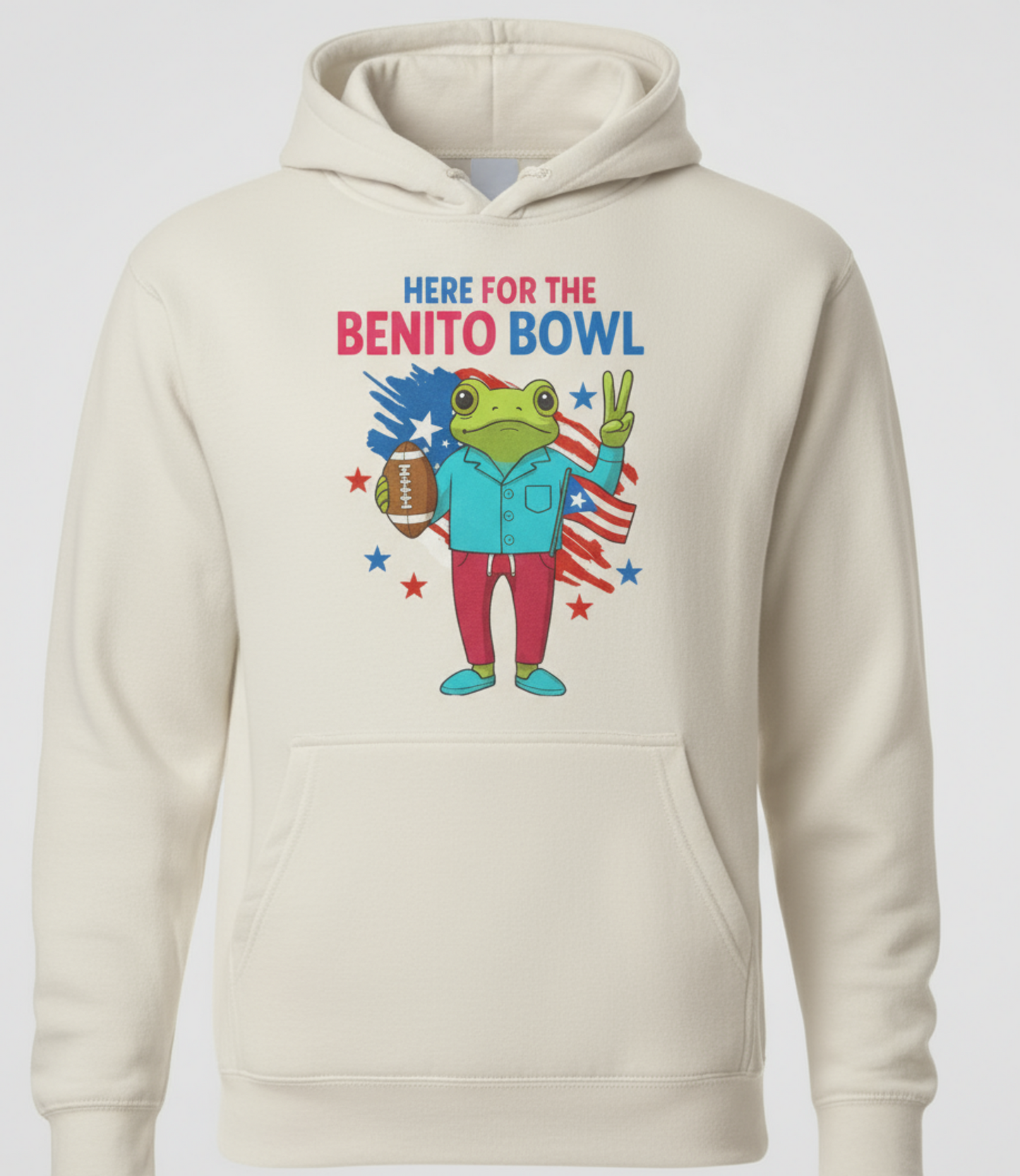 Here for the Benito Bowl Hoodie