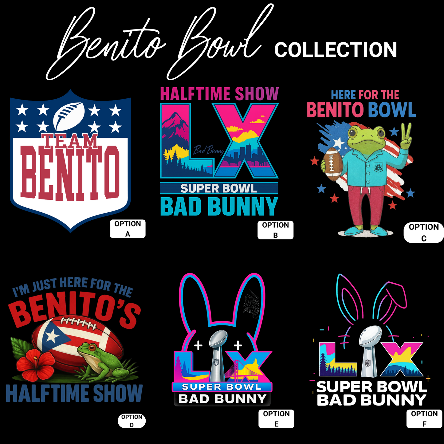 Team Benito Game Day Crewneck