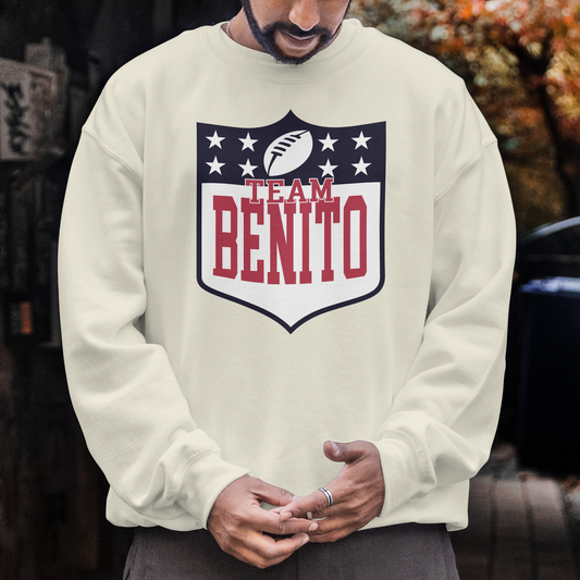 Team Benito Game Day Crewneck