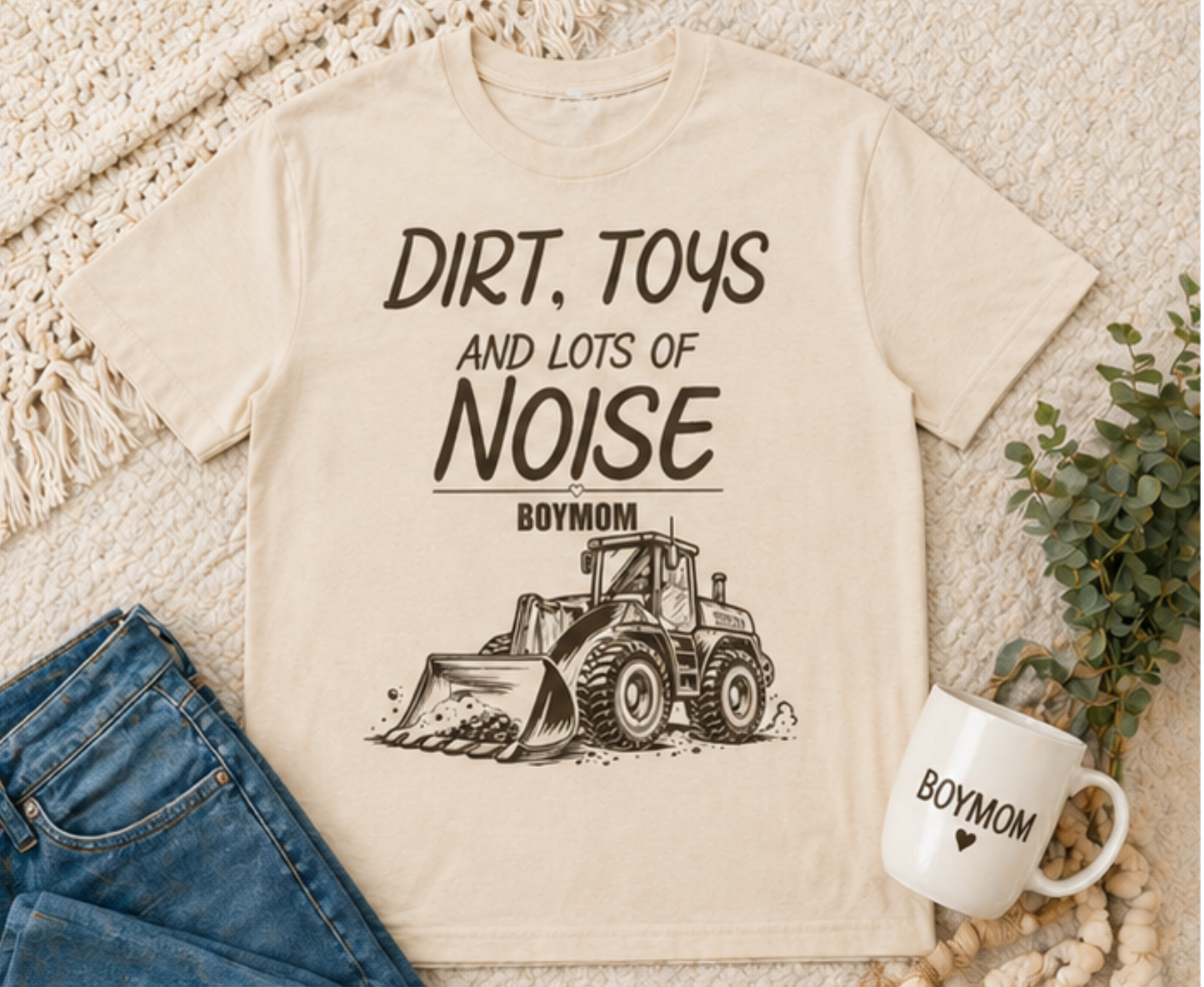 Boy Mom Life: Dirt, Toys and Lots of Noise Tee
