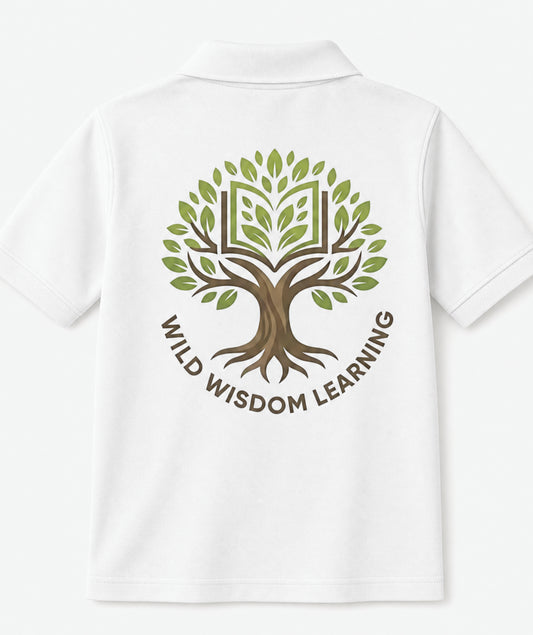Custom Wild Wisdom Learning Youth Polo
