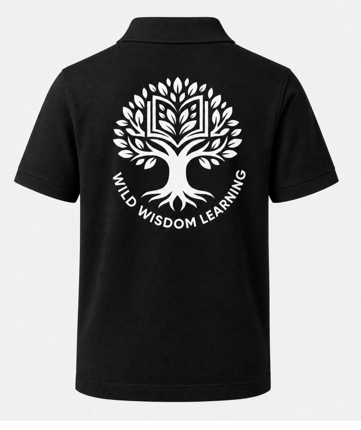 Custom Wild Wisdom Learning Youth Polo