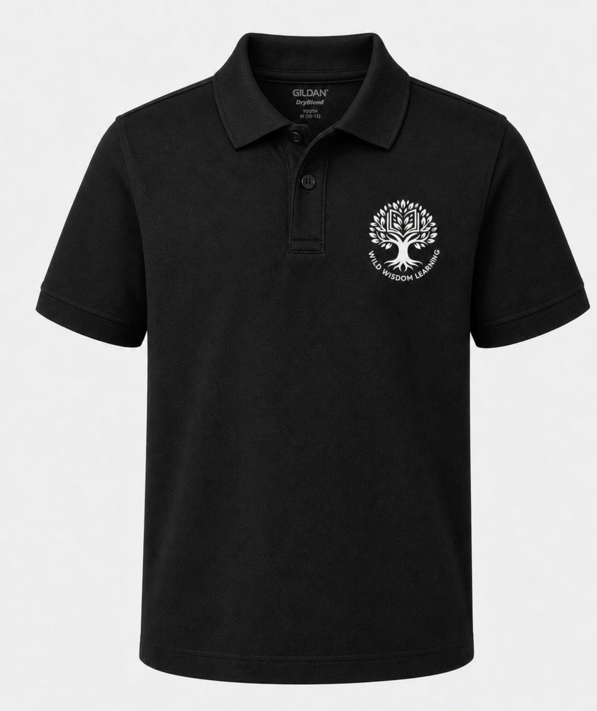 Custom Wild Wisdom Learning Youth Polo